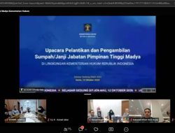 Kemenkum Malut Ikuti Pelantikan Pimpinan Tinggi Madya, Dukung Estafet Kepemimpinan