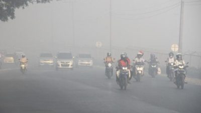 Kabut Asap Selimuti Jalan, Dirlantas Polda Malut Minta Pengendara Nyalakan Lampu 