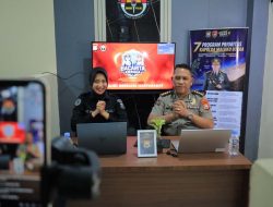 Cara Baru Polda Malut Serap Aspirasi Lewat TikTok “Bacarita Kie Raha” 