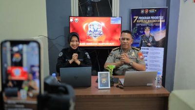 Cara Baru Polda Malut Serap Aspirasi Lewat TikTok “Bacarita Kie Raha” 