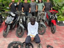 Polres Ternate Bongkar Sindikat Curanmor, Jual di Bengkel Takoma
