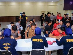 Bidhumas Polda Malut Penuhi Stok Darah Nasional di HUT ke-75 Humas Polri 