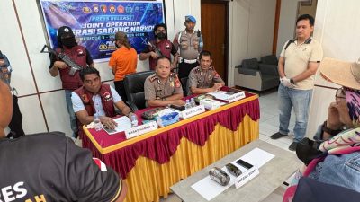 Polres Halteng Tetapkan Wanita Tanimbar Tersangka Ganja 80,20 Gram, Ditangkap di Desa Lokulamo Weda