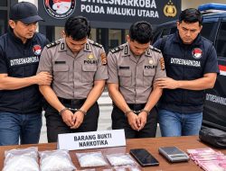 Paket Narkoba Seret 2 Oknum Polisi di Polresta Tidore Kepulauan