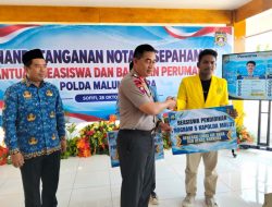 Perdana Kapolda Malut Gandeng 25 Perusahaan Berikan Beasiswa ke 106 Mahasiswa