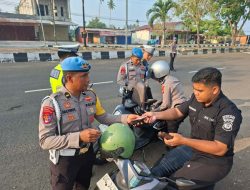 Selain Masyarakat, Polda Malut Juga Tindak Kendaraan Personel Polri dan ASN