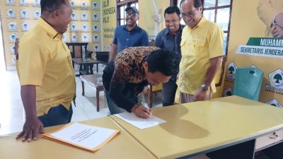 Bupati Halut  Dipastikan Ikut Bursa Pemilihan Ketua DPD II Golkar Halut
