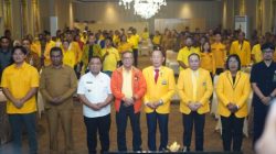 Bupati dan Wabup Hadiri Musda VI Golkar Halut, Konsolidasi Politik Menguat