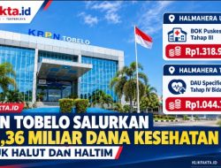 KPPN Tobelo Salurkan Dana Kesehatan Halut dan Haltim Senilai Rp2,36 Miliar